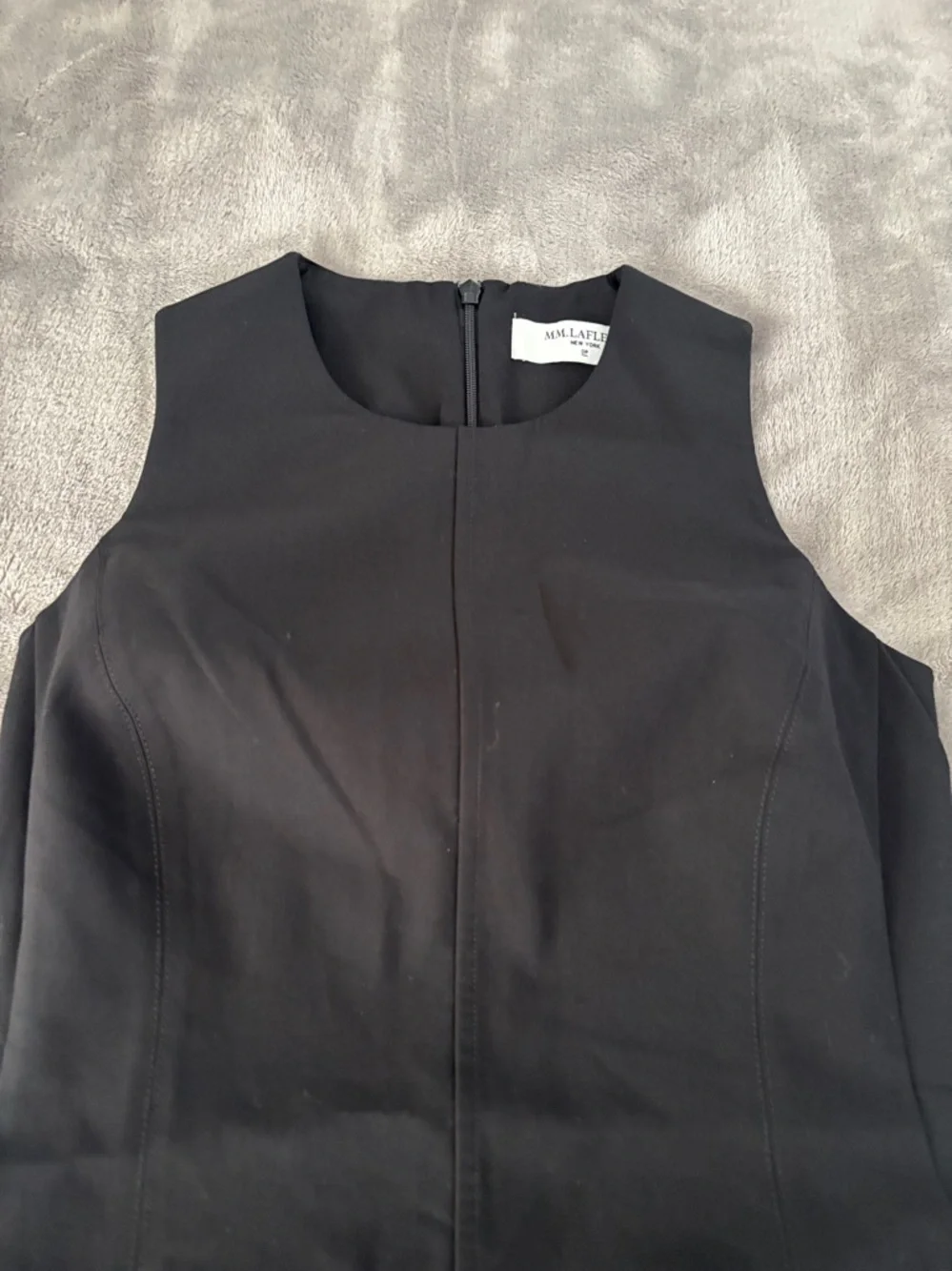 MM. LAFLEUR New York Classic Black Sleeveless Sheath Dress Size 0p - Picture 9 of 12